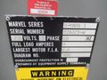 Marvel Series 8-Mark I Vertical Band Saw, Tilting, 18" x 22" Capacity, 1" Blade, Variable Speed