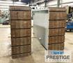 120" x 27.75" x 71.75" T-Slotted Angle Plates, 12" Centers, 1" x 1.75" T-Slot Dimension, Qty. 2, #32106