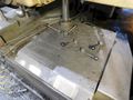 3.5" SHIBAURA/TOSHIBA #BFT-9 TABLE TYPE HORIZONTAL BORING MILL: STOCK #11278