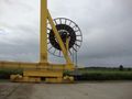80/40 TON X 195' X 59' LIFT NORTH AMERICAN IND DOUBLE LEG ROLLING GANTRY CRANE: STOCK #12533