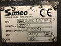 USED SIMEC MODEL CICLOMEC 122 CNC AUTOMATIC COLD SAW WITH 20' LOADING RACK, Stk# 10724, Year 200