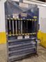 60" X 48" X 30" MAX-PAK MODEL #MP-60-E VERTICAL HYDRAULIC CARDBOARD BALER: STOCK #23656