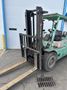 9000 LBS MITSUBISHI PNEUMATIC TIRE FORKLIFT : STOCK #77764