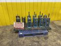 4 STAND X 1.5" X 11" YODER ROLLFORMER STANDS ON 6 STAND RAFTED BASE: STOCK #16781