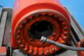 4" RIDGID MODEL #444 PIPE & BOLT THREADER: STOCK 76018