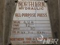 10 TON NORTHERN HYDRAULIC PRESS