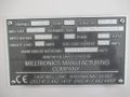 Milltronics VM24 Series D CNC Vertical Machining Center, 8200B CNC Control, 20 ATC, RJH, - Auction Item