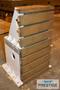 20.5" x 40" x 21" Devlieg Stackable Angle Plate, 8 T-Slots, 5" Centers, .75" x 1.5" x 1.25" T-Slot Dimensions, #31976