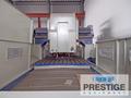 Mighty Viper B-4000AGDW CNC Bridge Mill, X-160", Y-102", 165" x 100" Tbl, 40 ATC, Mitsubishi M535 CNC, #32534