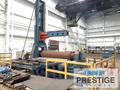 Sertom EMO 31-60, 2.75" x 10' , 3-Roll Variable Axis, 25.5" Top Roll, Siemens PLC Ctrl, Overhead Support, 2008 #32933