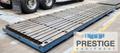 72" x 252" x 7" T-Slotted Floor Plate, Cast Iron Construction, #43738