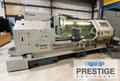 Romi M27,  27" Swing, 80" Centers, 6.77" Spindle Bore, Front & Rear Chucks, Tailstock, Fanuc 21i-TB CNC, 2007, #32960