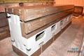 T-Slotted Riser Tables, (2) Available, 127.5"  Long x 24" Wide, x 42" High, Cast Iron, #31412