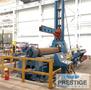 Sertom EMO 31-60, 2.75" x 10' , 3-Roll Variable Axis, 25.5" Top Roll, Siemens PLC Ctrl, Overhead Support, 2008 #32933