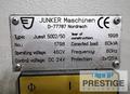 Junker Jumat 5002/50, 11" Swing, 27.5" C.C, 19" Wheel Dia., OD/ID Spindles, Marposs Gauging, Fanuc 18T, 2000, #32635
