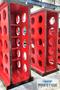 96" x 36" x 48" T-Slotted Angle Plate, 12 Horizontal T-Slots, 5 Vertical T-Slots, Fabricated, Qty. 2, #43232