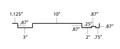 16 Stand x 2-1/2″ x 24″ BRADBURY Rollformer