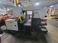 16" dual Coulumn Automatic, Programmable,  horizontal bandsaw, 1,1/2" Blade, Color screen, Large Bandwheels, Chip conveyor, Wash down hose,, Hydraulic Blade tension, Carbide blade guides, Omron controls, Power guide arm, Imported by Hydmech