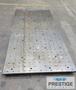 125.5" x 54.5" x 1.5" Drilled & Tapped Steel Fixture Plate, #43889