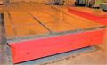 90" x 215" T-Slotted Floor Plates, 19" Thick, Cast Iron, (2) Available, Matched, #21430