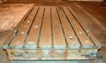 69" x 118" T-Slotted Floor Plates, 14" Thick, Cast Iron, (4) Available, Matched, #30291