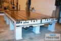 108" x 168" x 36"  T-Slotted Work Table, (Floor Plate) 9 T-Slots, Cast Iron, #31935