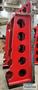 (2) 112" x 35.75" x 36.75" Heavy Duty Cast Angle Plates, T-Slotted, Ref# 43178
