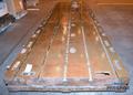 60" x 218.75" T-Slotted, 10" Thick, 5 T-Slots, Leveling Bolts,  Cast Iron #30974