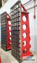 (2) 112" x 35.75" x 36.75" Heavy Duty Cast Angle Plates, T-Slotted, Ref# 43178