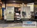 OKUMA Impact LU45 4-Axis, OSP-200L, Upper/Lower Turret, 24" 3-Jaw Chuck, Hyd. Tailstock, Chip Conveyor, Low Hours #32617