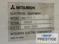 Mitsubishi RA90 Wire Type EDM, 12.6" x 9.8" x 6.49" Travels, 33.8" x 29.9" x 6.3" Workpiece, Mitsubishi CNC, #43763