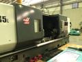 HAAS ST-45L CNC TURNING CENTER, NEW: 2014, 20" Chuck, 80" Centers, 7" Spindle Bore, Steady Rest