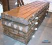60" x 218.75" T-Slotted, 10" Thick, 5 T-Slots, Leveling Bolts,  Cast Iron #30974