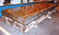 60" x 218" T-Slotted Floor Plate, 10" Thick, (5) T-Slots, Cast Iron #28374