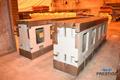 T-Slotted Riser Tables, (2) Available, 127.5"  Long x 24" Wide, x 42" High, Cast Iron, #31412