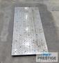 125.5" x 54.5" x 1.5" Drilled & Tapped Steel Fixture Plate, #43889