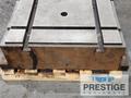 T-Slotted Floor Plates 30" W x 120" L  x 10.5" H, Cast Iron, (2) T-Slots, (4) Cross Slots #31796