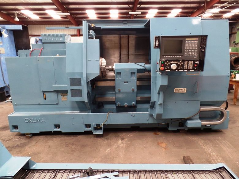 OKUMA LC40 1SC Complete Rebuilt 2003 - see http://www.ebay.com/itm/-/122195478621? VDI Turret