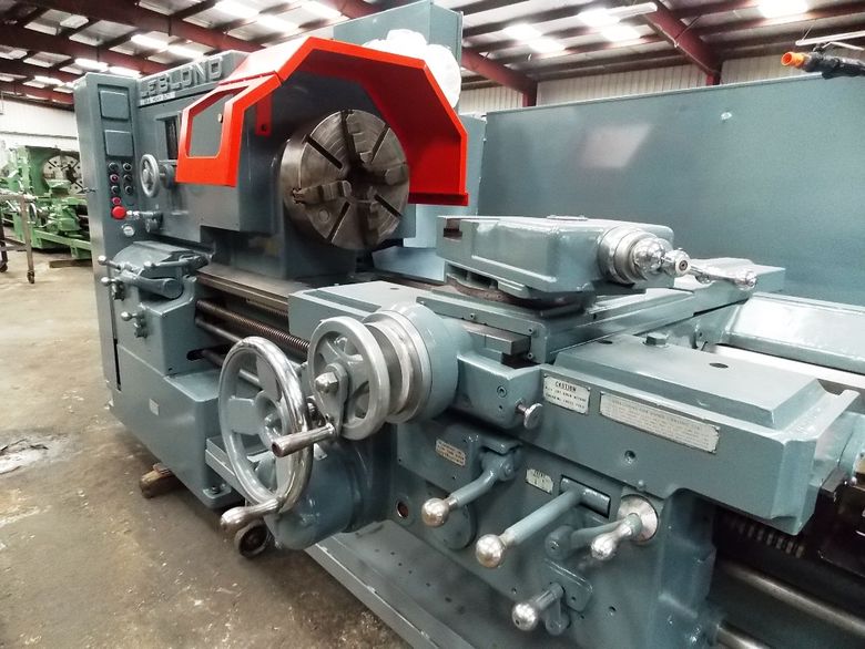 Equipped with:  18” 4 jaw Cushman chuck  Taper Attachment     Comments:  The ways are in excellent condition.