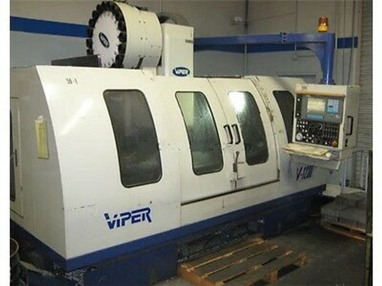 Mighty Viper VMC-1230-AG EQUIPPED WITH 50 TAPER, 6000 RPM, 20 HP, 50 X 25 X 25, MAGIC PRO 64 CNC CONTROL