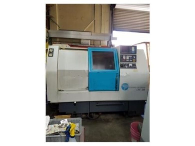 EQUIPPED WITH FANUC OT, 8" CHUCK, UNDER POWER & RUNNING Included 3J Collet chuck, 8 VDI OD turning tool holders