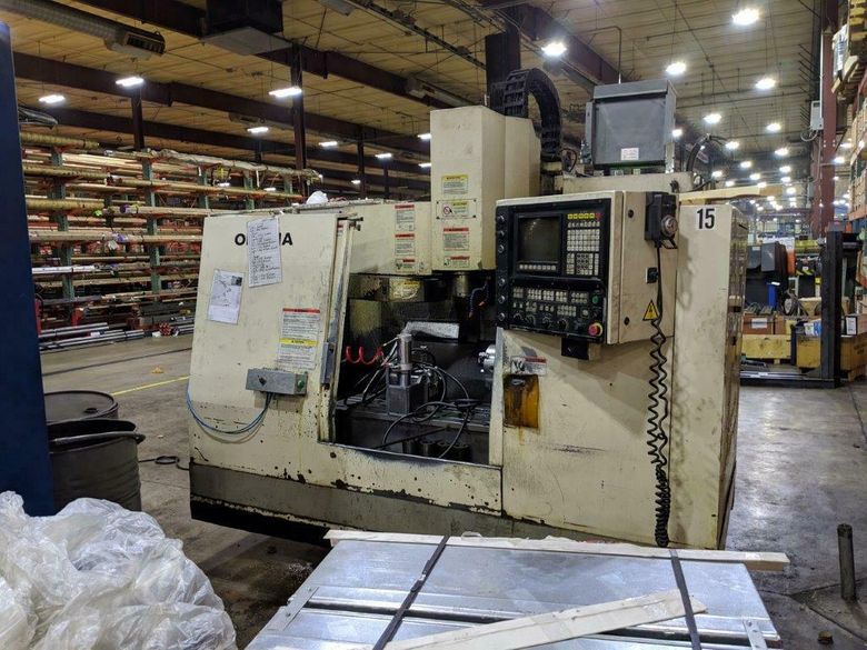 OSP 5020M CNC Control // TSUDAKAMO 4TH AXIS ROTARY TABLE, 15 HP, 21 ATC