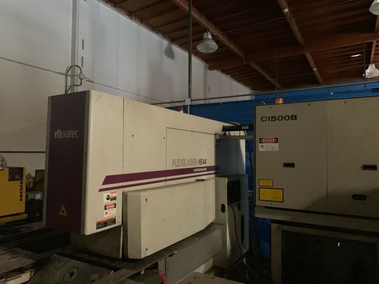 FANUC 16-LC, 1500 WATT, 40"X48" TRAVELS, 18 STATION TURRET, 10 TON PRESS