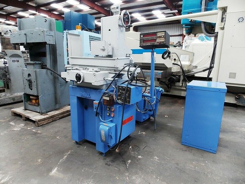 Table size                           6” x 12”  Coolant                               Yes  DeMag                                Yes