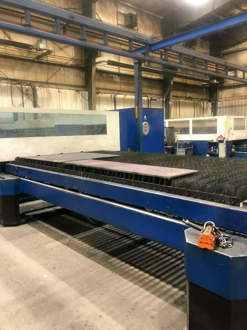 2008 Trumpf TruLaser 5040 2D Laser Cutting Machine 6'x 12' Twin Table 5K Watts