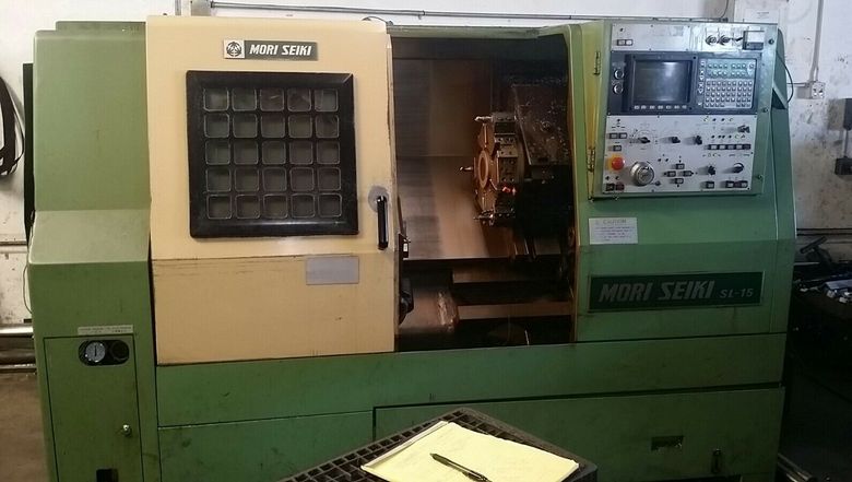 Mori Seiki SL-15 Yasnac LX3 Tailstock Presetter Runs Quiet
