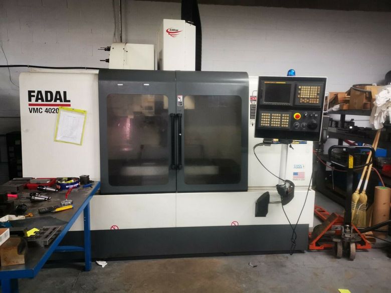 2007 Fadal VMC-4020HT Fanuc 18i MB5 Side Mount Tool Changer 10KRPM Rigid Tap CTS 11,200 hours
