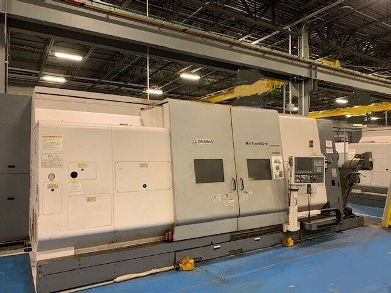 Okuma MacTurn 550W 249,000 or OBO Low Hours 2006 see pics for hours