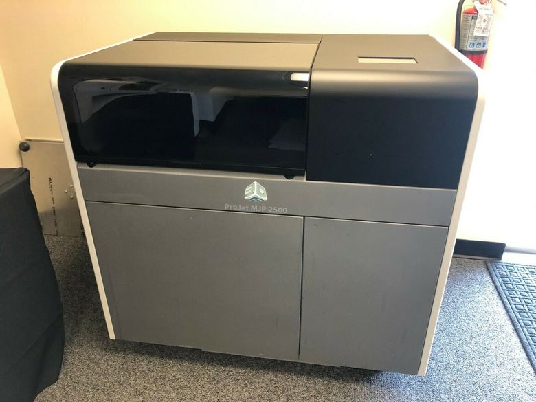 2018 3D Systems ProJet MJP 2500 Plus 3D Printer 800 Print Hours