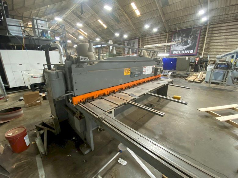 12' x 1/4" Cincinnati Auto-Shear 1812 Mechanical Shear
